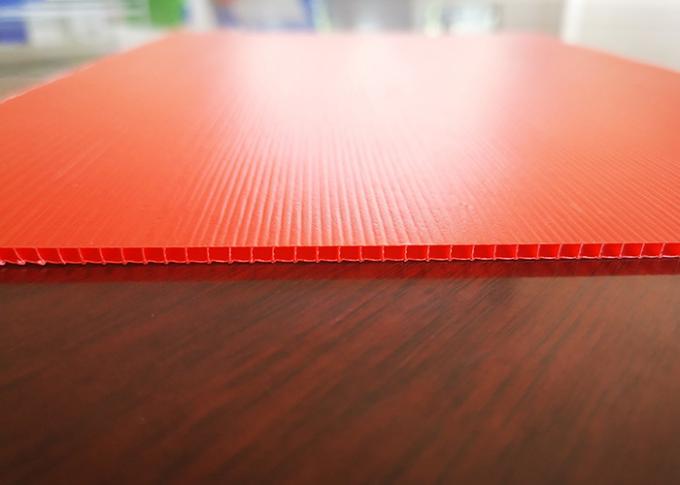 Fire Retardant FR Corrugated Plastic Sheeting For Wall And Floor Protection
