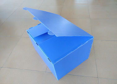 Reusable And Recyclable Corrugated Plastic Boxes With Self Lock Lid