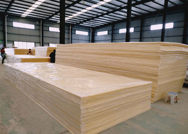 China Big Size Fluted Polypropylene Sheets For Concrete Forming supplier