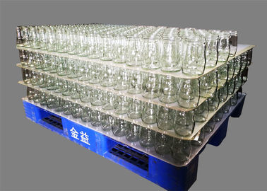 Eco Friendly Plastic Layer Pads On Pallets For Glass Bottles Transportation