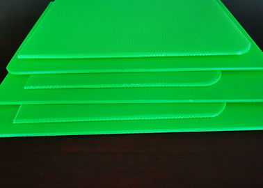 High Density Rigid Durable Fluted Plastic Sheet With Customized Size And Color