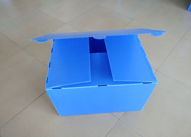 Reusable And Recyclable Corrugated Plastic Boxes With Self Lock Lid