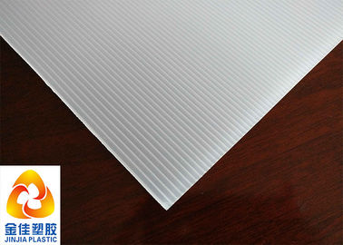 Clear Rigid Fluted Polypropylene Sheets For Templating Countertops