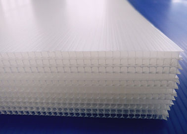 Clear Rigid Fluted Polypropylene Sheets For Templating Countertops